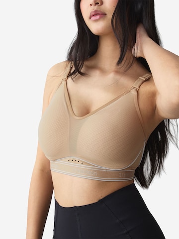 TRIUMPH Bralette Sports bra ' Triaction Cardio Breeze ' in Beige