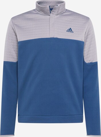 Pull-over de sport ADIDAS GOLF en bleu : devant