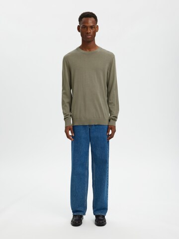 SELECTED Neulepaita 'SLHTRAY' värissä harmaa