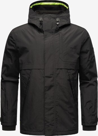 STONE HARBOUR Prehodna jakna | črna barva: sprednja stran