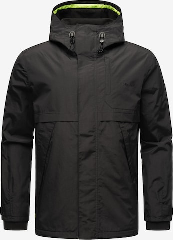 STONE HARBOUR Between-Season Jacket in Black: front