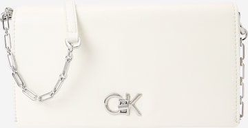 Sac à bandoulière Calvin Klein en blanc : devant
