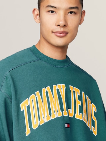 Sweat-shirt Tommy Jeans en vert