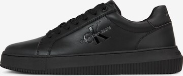 Calvin Klein Jeans - Zapatillas deportivas bajas 'Seamus' en negro: frente