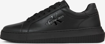Calvin Klein Jeans - Zapatillas deportivas bajas 'Seamus' en negro: frente