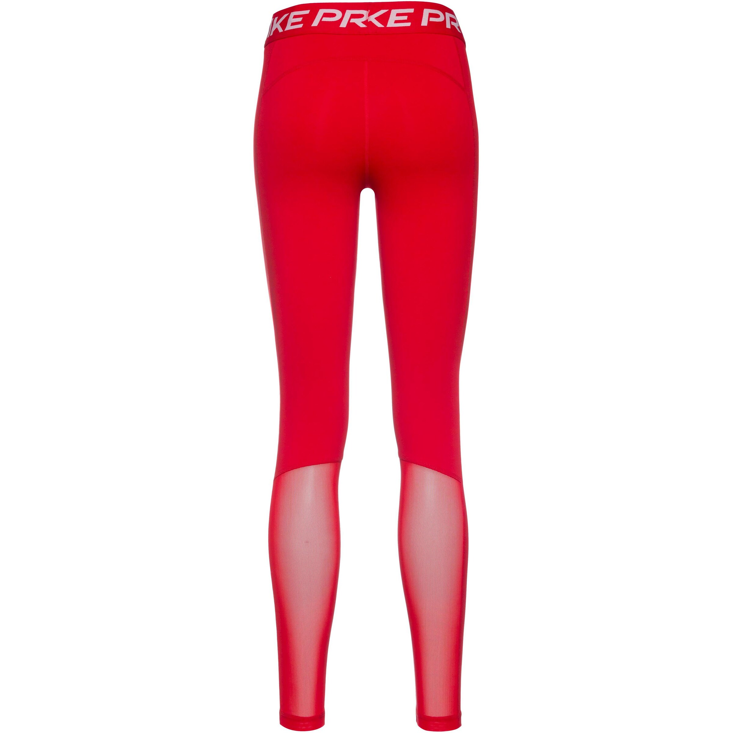 NIKE Skinny Workout Pants 'Pro 365' in Red