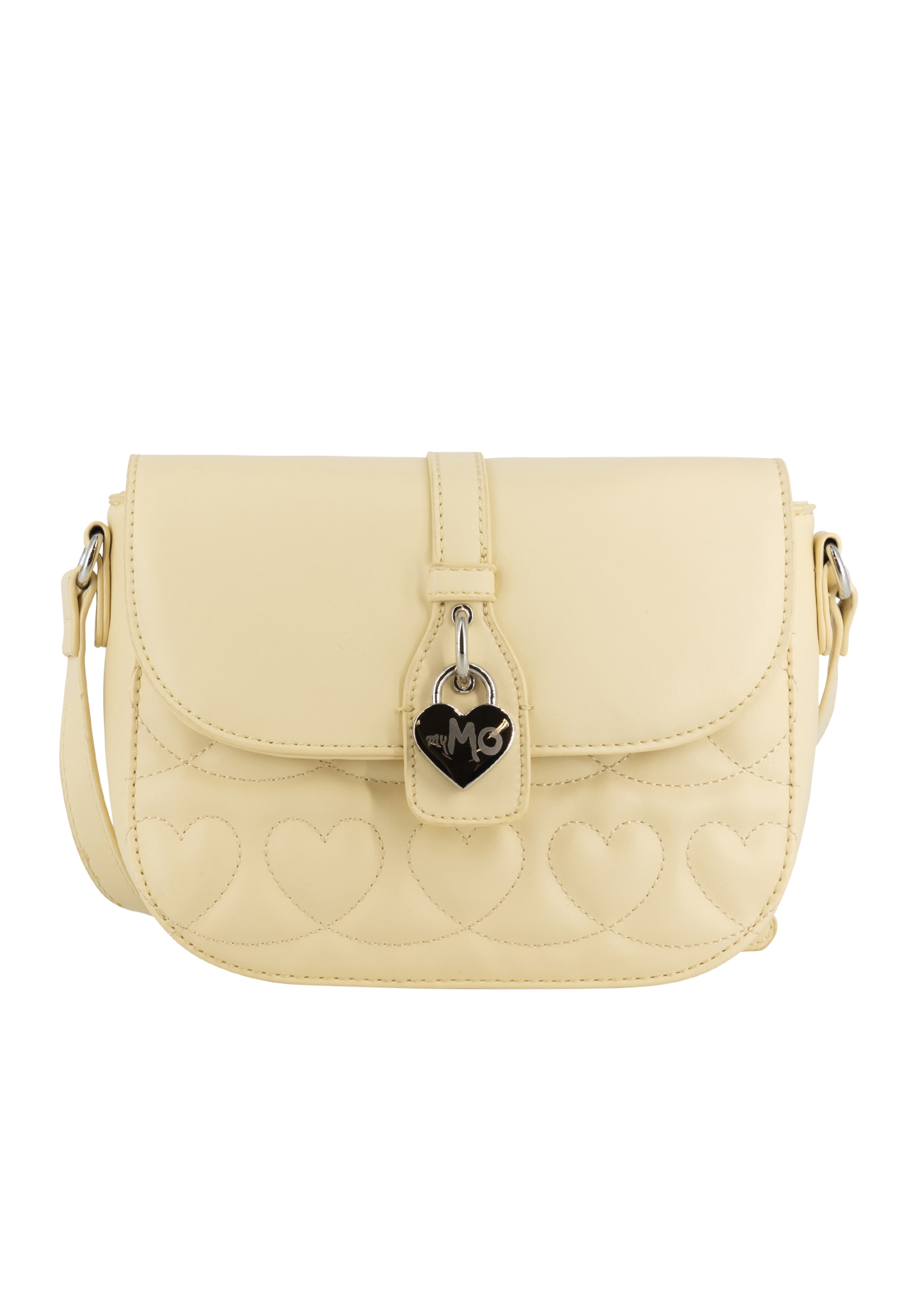 MYMO - Mala de ombro em amarelo: frente