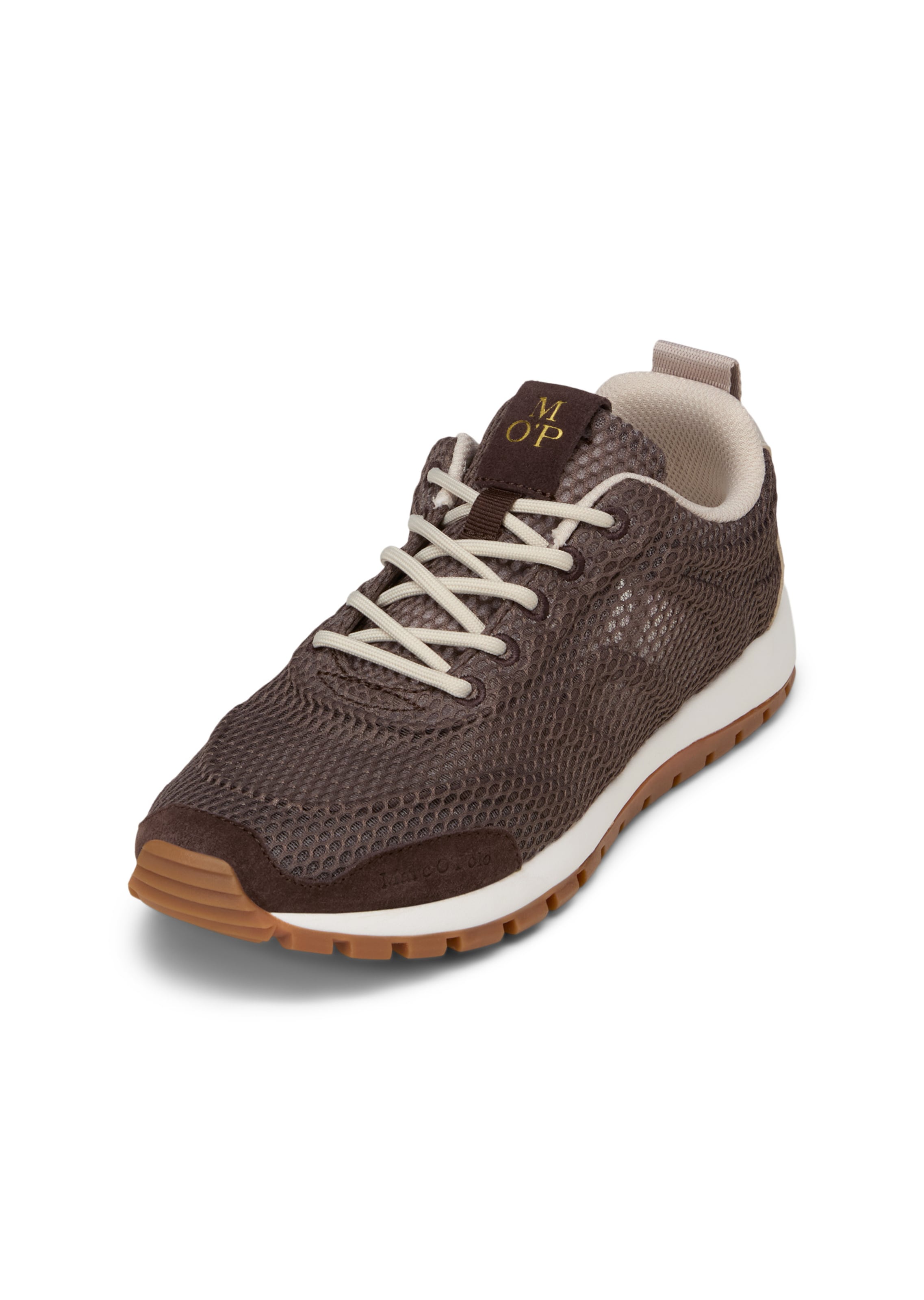 Marc O'Polo Sneakers 'Bella' in Brown: front