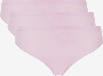 Chantelle Thong in Pink: front