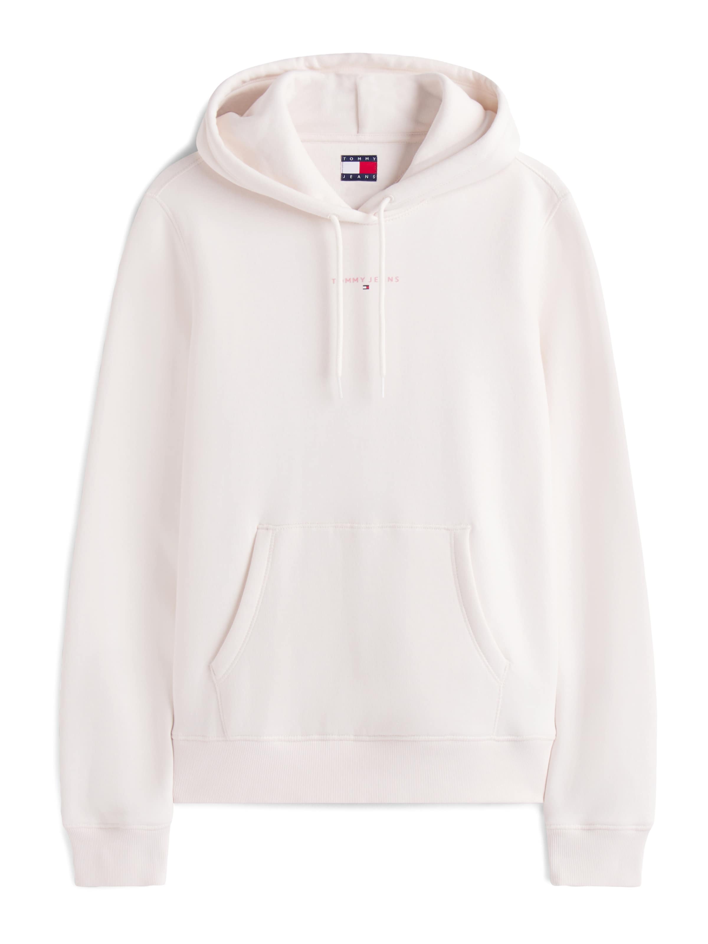 Tommy JeansSweater majica - bijela boja: prednji dio