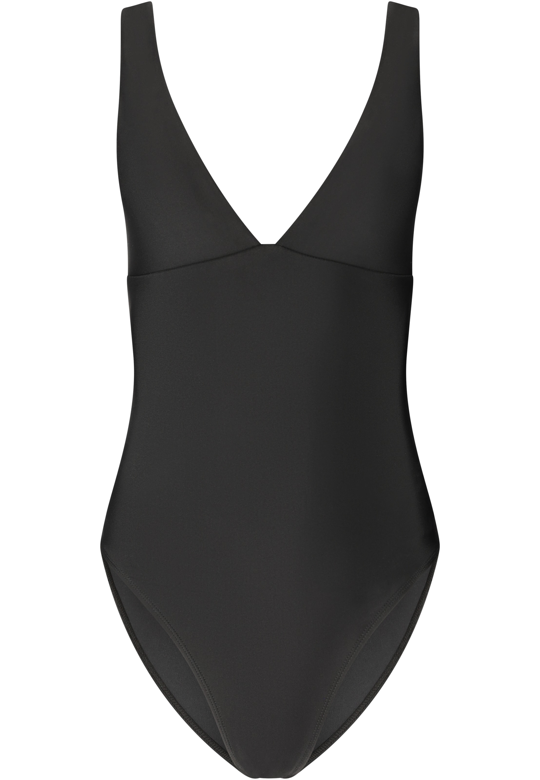 Athlecia Badeanzug 'Bleisy' in Schwarz: Vorderseite