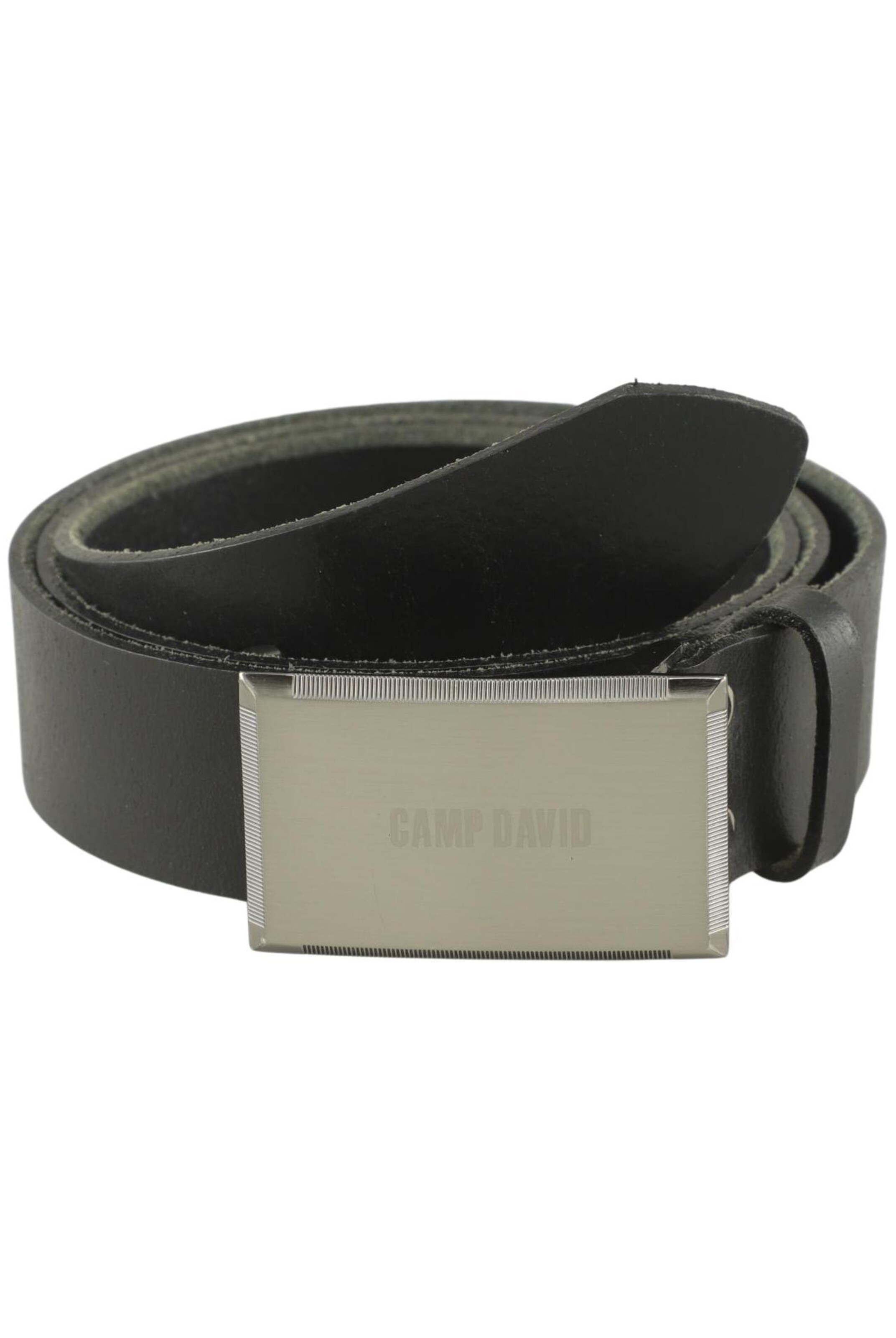 CAMP DAVID Belt & Suspenders in One size in Black: front