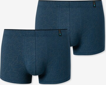 SCHIESSER Boxer shorts ' Long Life Soft ' in Blue: front