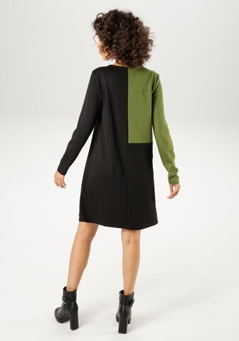 Aniston CASUAL Kleid in Schwarz