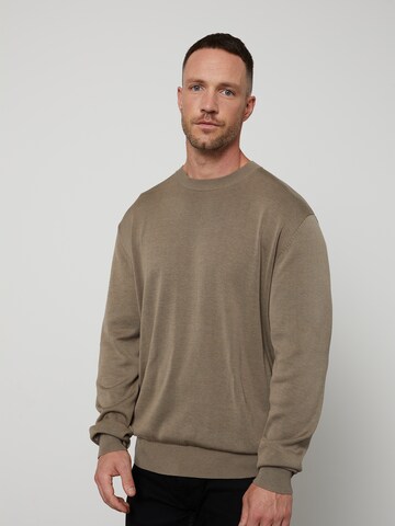 DAN FOX APPAREL Pullover 'Gregor' i brun