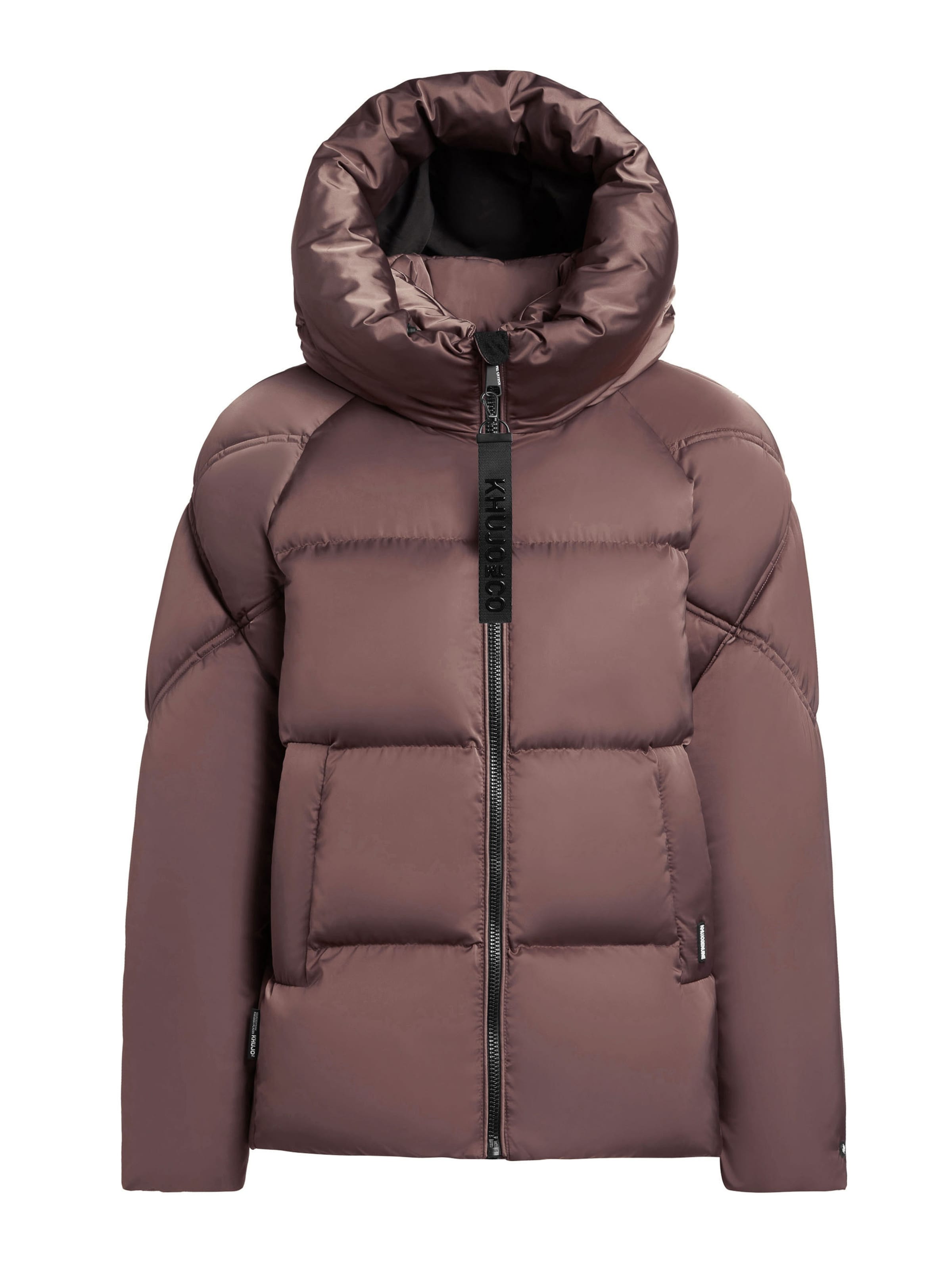 khujo Winterjacke 'Isett2' in Lila: Vorderseite