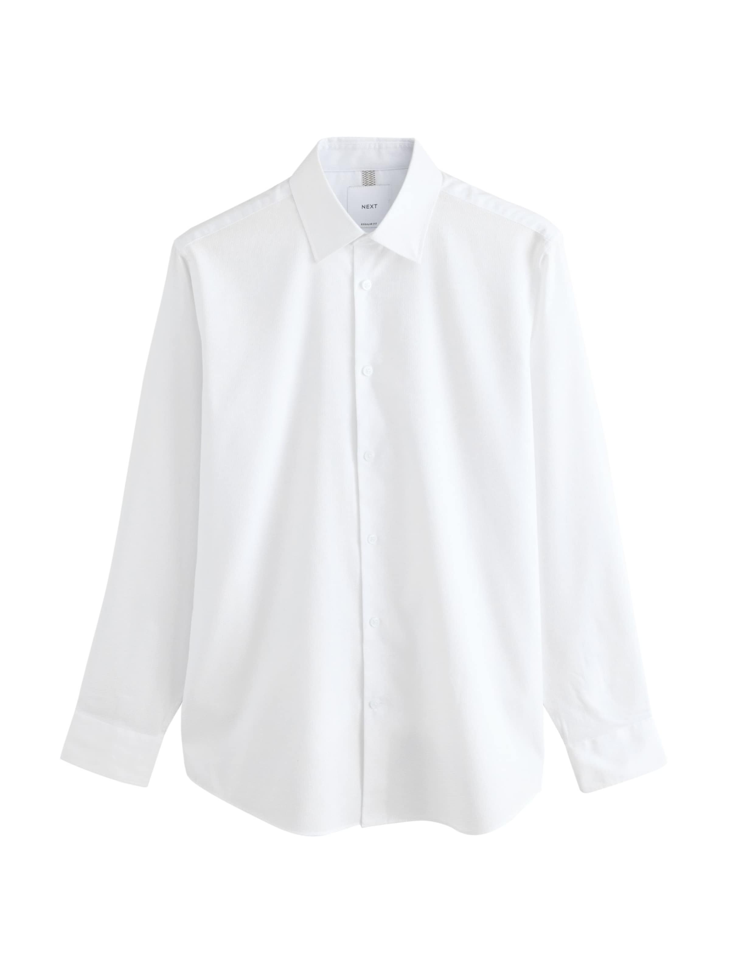 Next Button Up Shirt in White, Item view