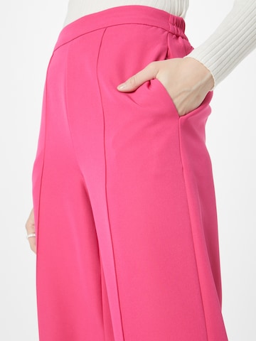 PIECES Wide Leg Hose 'PCBOZZY' in Pink