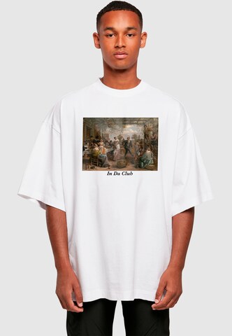 Mister Tee T-Shirt 'Club New' in Weiß: Vorderseite