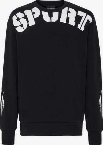 Felpa 'Scratch' di Plein Sport in nero: frontale