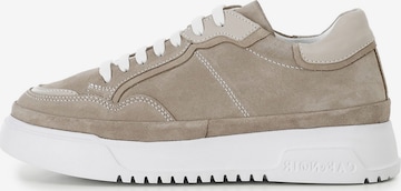 Sneaker bassa di CAFè NOIR in grigio: frontale