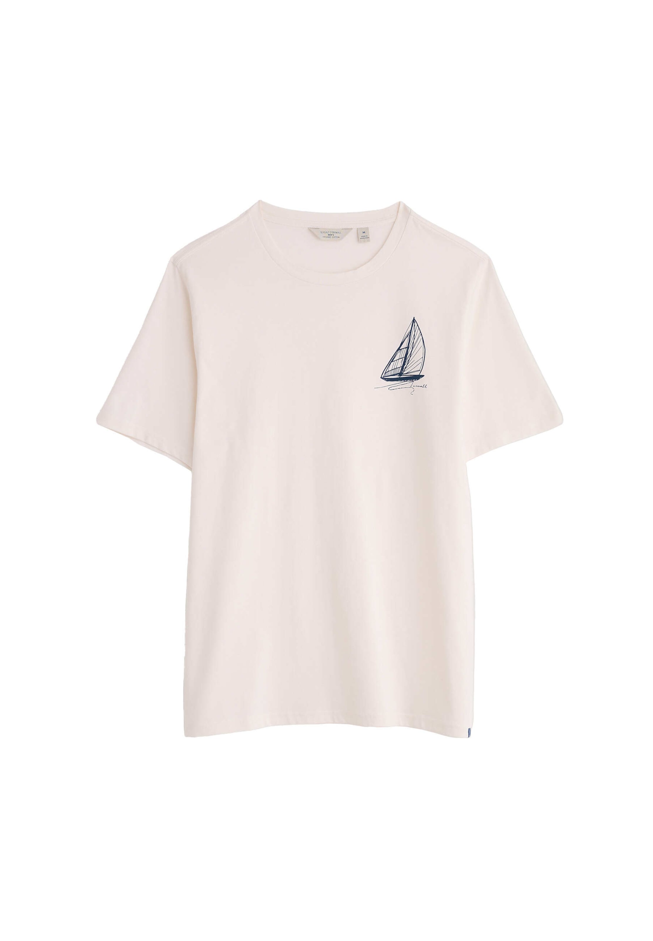 Seasalt Cornwall Shirt 'Loggerhead' in Wit: voorkant
