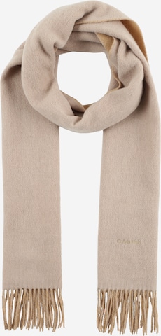 Calvin Klein - Chal en beige: frente