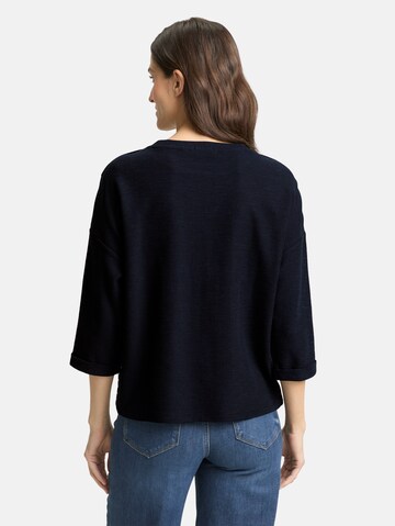 TOM TAILOR Sweater in Black