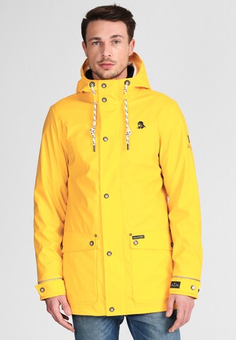 Schmuddelwedda Funktionsjakke i gul: forside