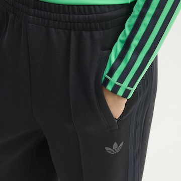 ADIDAS ORIGINALS Szeroka nogawka Spodnie 'Spacer' w kolorze czarny