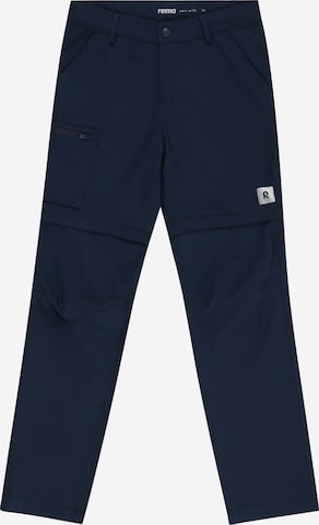 Reima Regular Athletic Pants in Blue: front