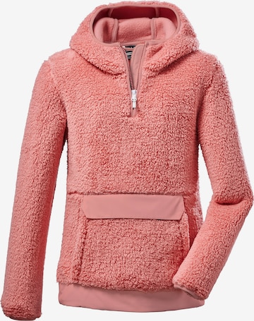 KILLTEC Athletic Sweatshirt in Pink: front