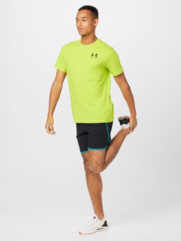 UNDER ARMOUR Funkční tričko – zelená