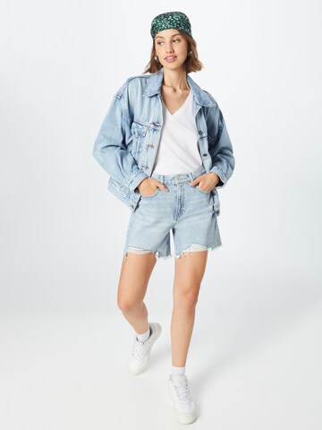 Top 'WHISPER' di Madewell in bianco