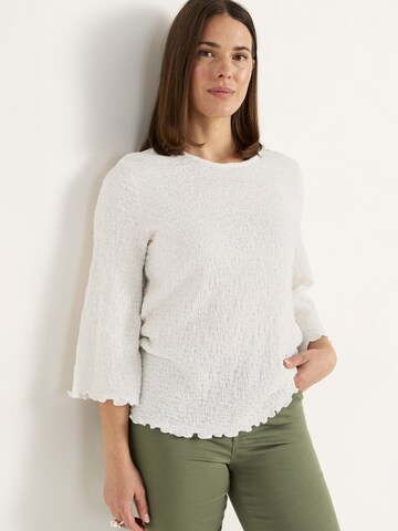 T-shirt Cellbes of Sweden en blanc : devant