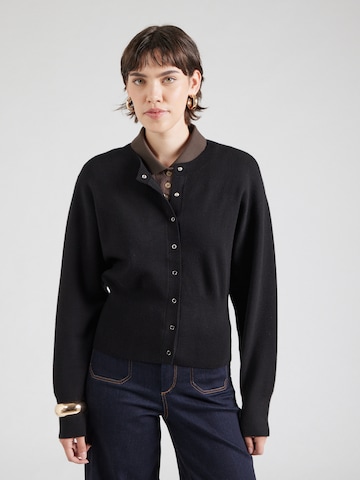 rosemunde Knit cardigan 'Avar' in Black: front