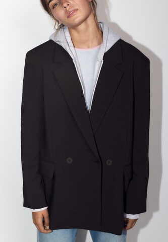 Pull&Bear Blézer 'CRUZADA' - fekete