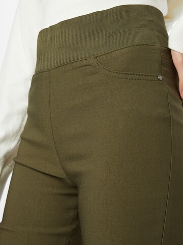 Bootcut Pantalon 'SHANTAL' Freequent en vert