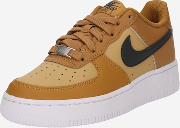 Nike Sportswear Кроссовки 'Air Force 1' в Коричневый: спереди