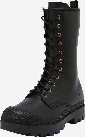 Bottes à lacets 'Tasha' COACH en noir : devant