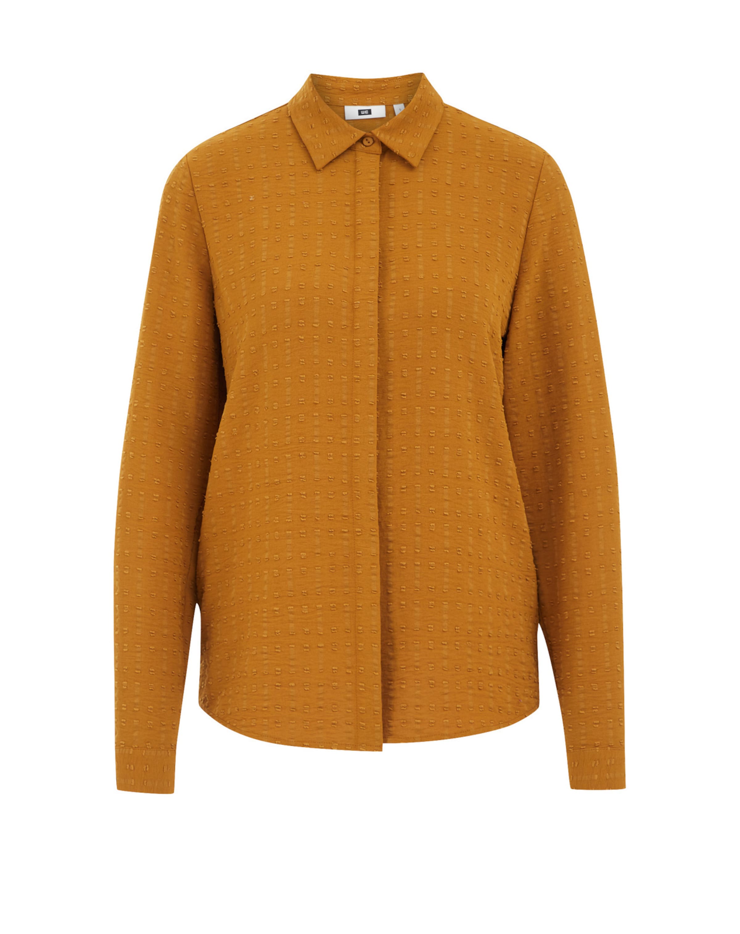 WE Fashion Blouse in Geel: voorkant