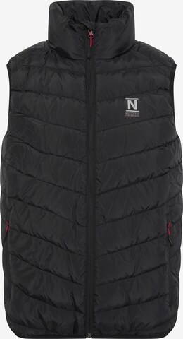 Navigator Vest in Black: front