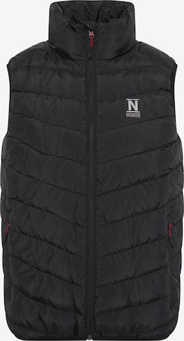 Navigator Vest in Black: front