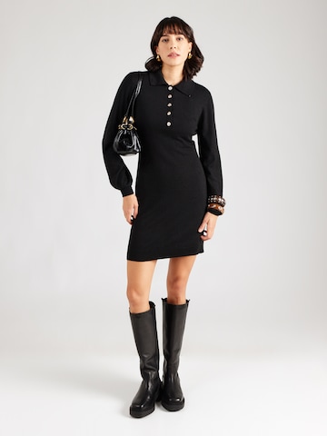 VERO MODA Knit dress 'VMARLET' in Black: front