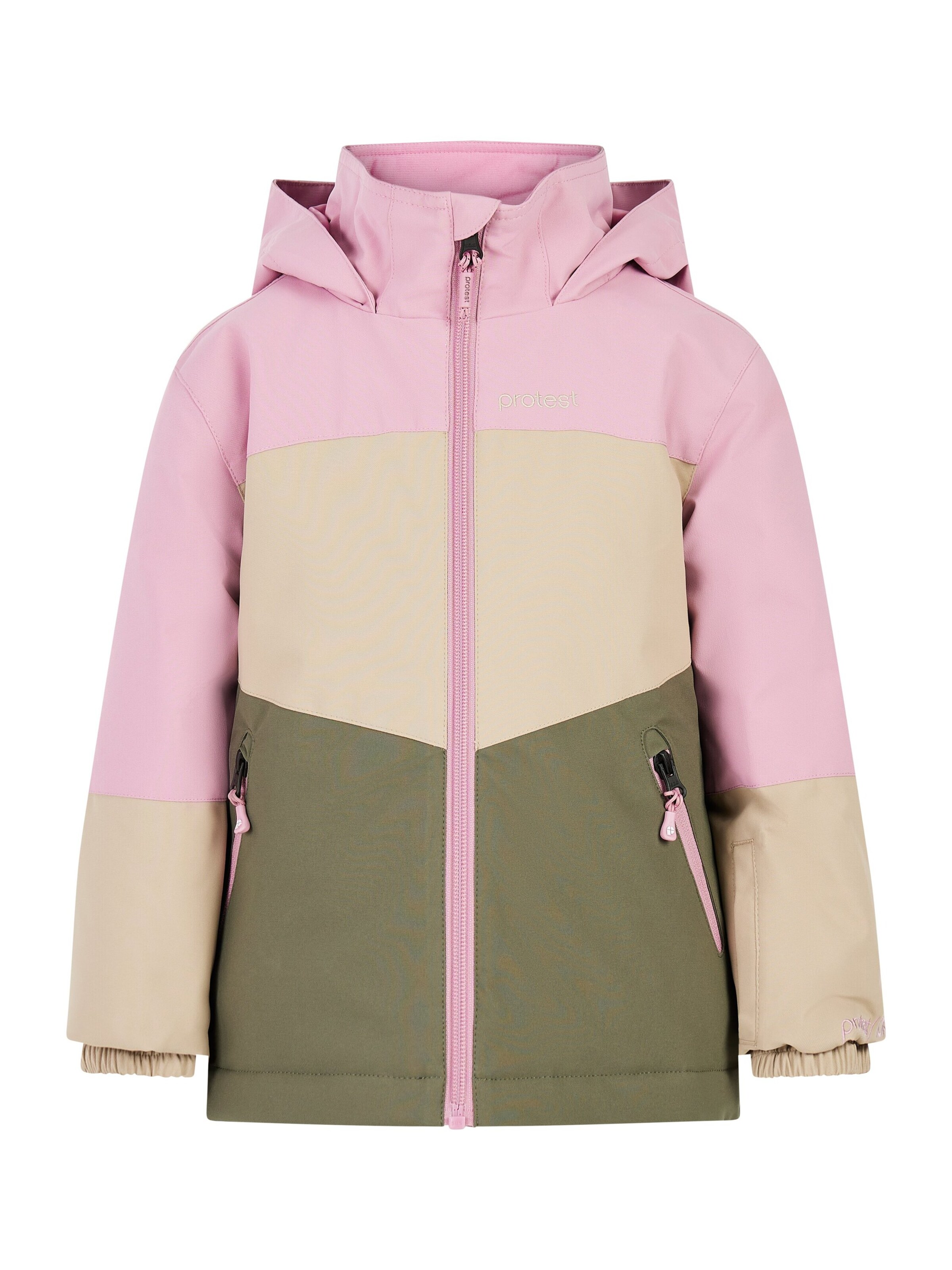 PROTEST Sportjacke 'PRTBix TD' in Pink: Vorderseite