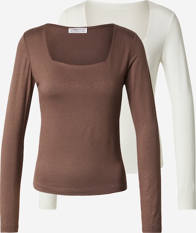 Happiness İstanbul Pulover u smeđa / bijela, Pregled proizvoda