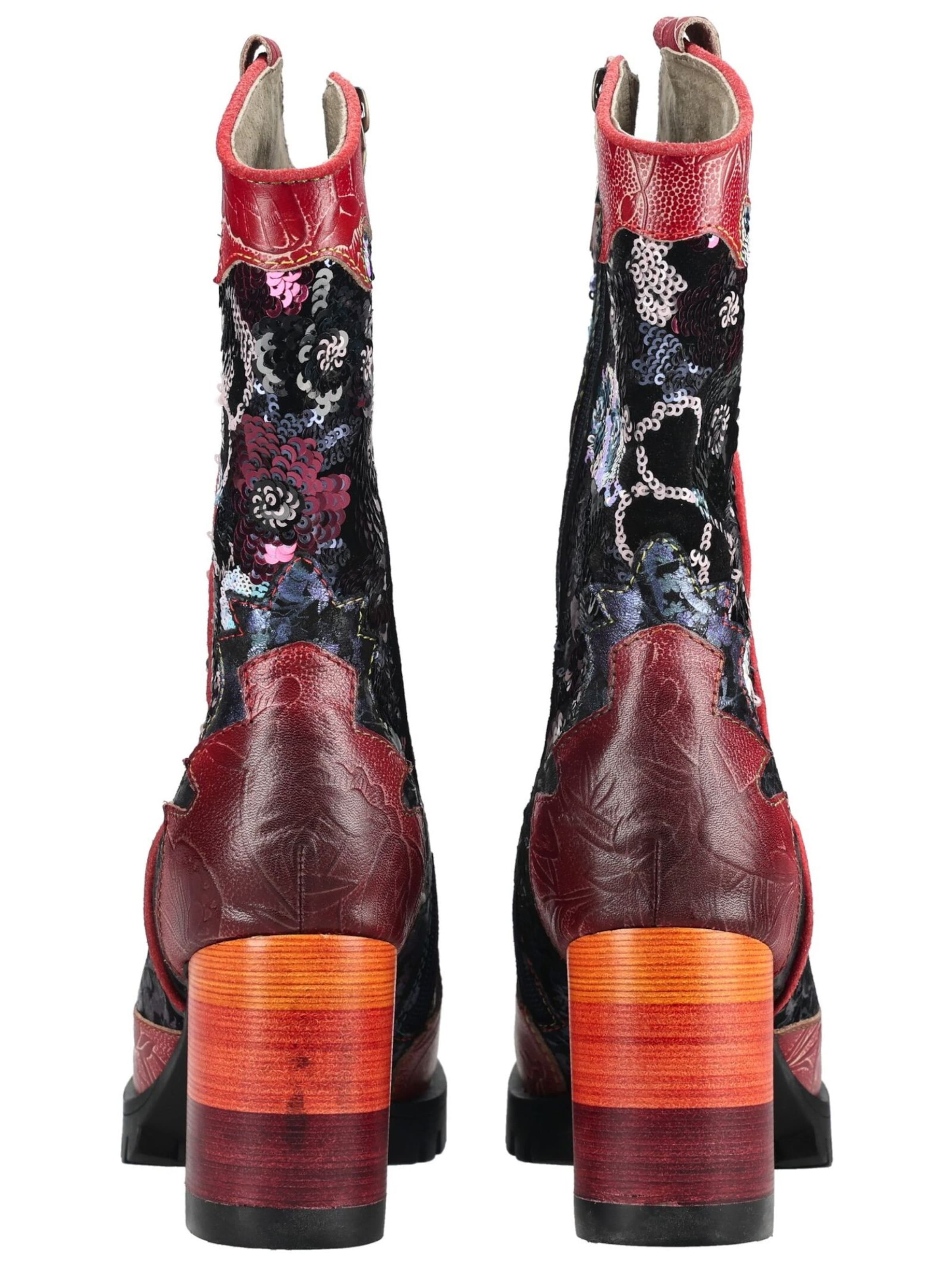 Bottes Laura Vita en rouge