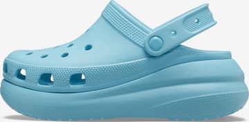 Saboţi 'Classic Crush' de la Crocs pe albastru: față