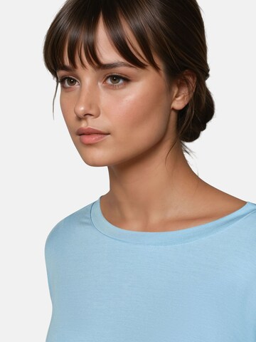 Myjama Schlafshirt 'Cami' in Blau