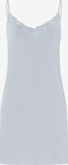 Hanro Chemise de nuit ' Natural Elegance ' en bleu clair, Vue avec produit